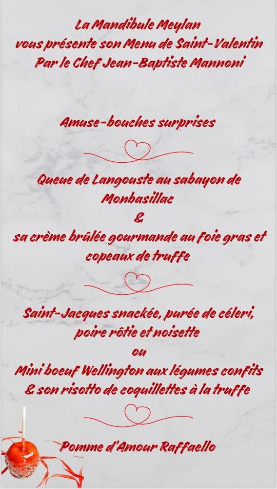 Restaurant La Mandibule - Menu Image 4